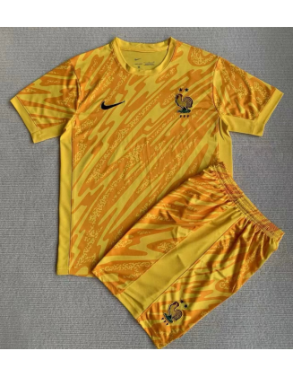 Camiseta De Francia portero 2024 Niños